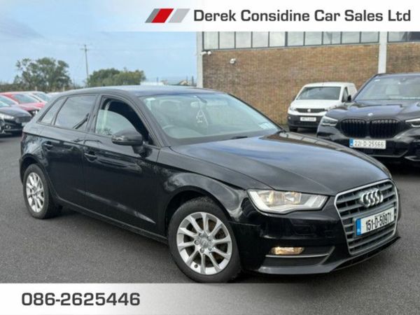 Audi A3 Hatchback, Diesel, 2015, Black