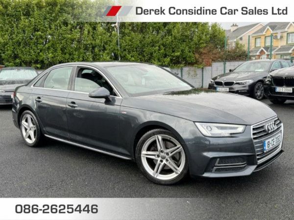 Audi A4 Saloon, Diesel, 2018, Grey