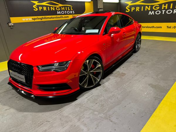 Audi A7 Hatchback, Diesel, 2017, Red