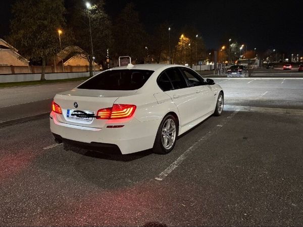 BMW 5-Series Saloon, Diesel, 2015, White