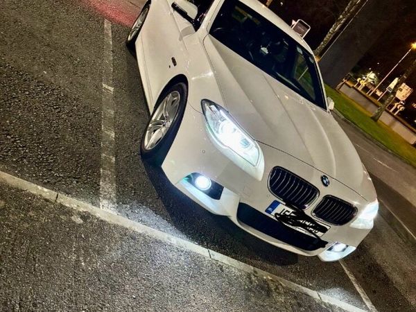 BMW 5-Series Saloon, Diesel, 2015, White