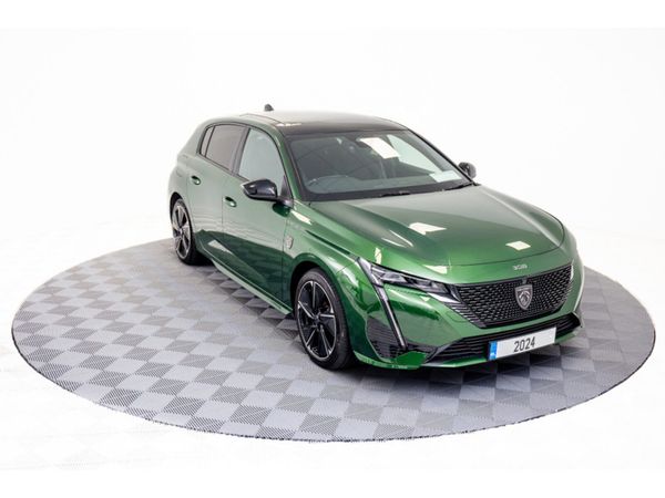 Peugeot 308 Hatchback, Electric, 2024, Green