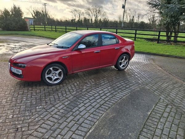 Alfa Romeo 159 Saloon, Diesel, 2007, Red