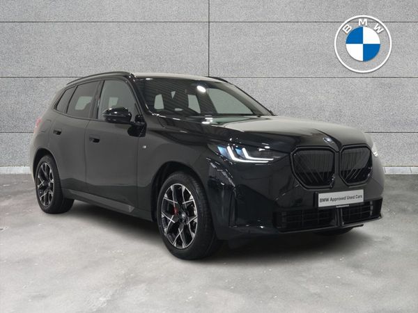 BMW X3 SUV, Petrol Plug-in Hybrid, 2025, Black