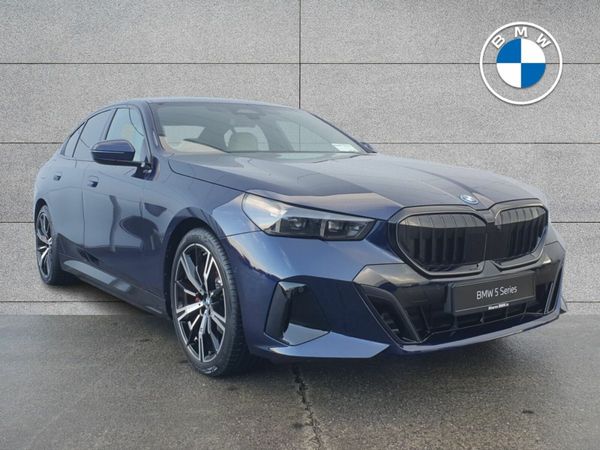 BMW 5-Series Saloon, Petrol Plug-in Hybrid, 2026, Blue
