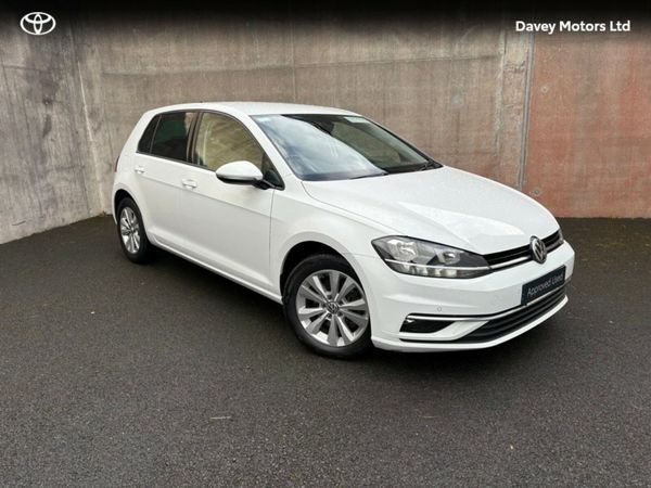 Volkswagen Golf Hatchback, Diesel, 2018, White