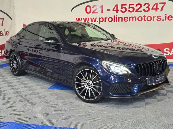 Mercedes-Benz C-Class Saloon, Diesel, 2016, Blue