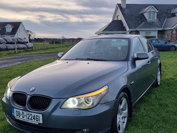 BMW 5-Series Saloon, Diesel, 2008, Blue