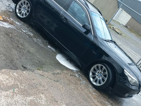 BMW 5-Series Estate, Diesel, 2008, Black