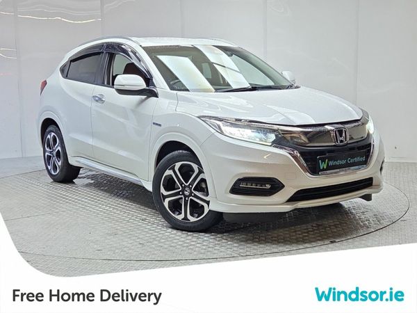 Honda Vezel SUV, Petrol Hybrid, 2019, White