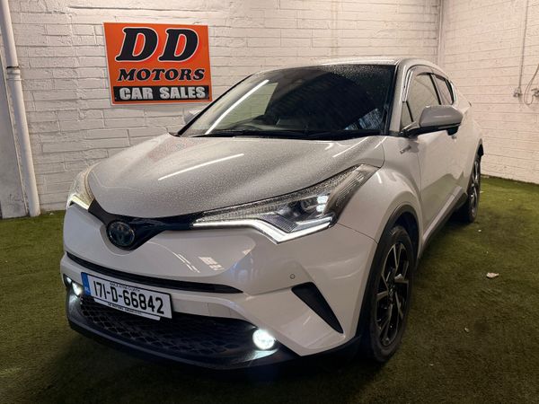 Toyota C-HR Hatchback, Petrol Hybrid, 2017, White