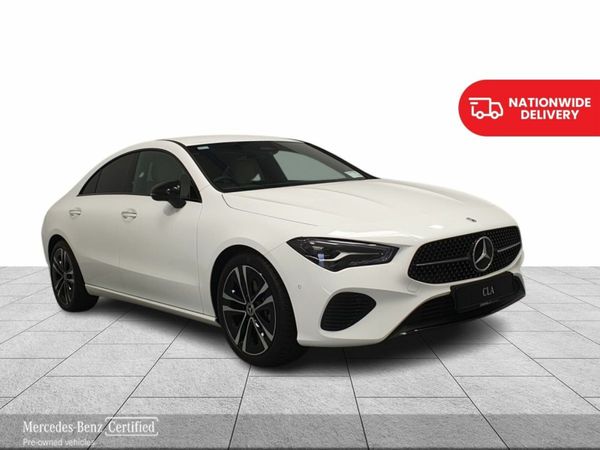 Mercedes-Benz CLA Saloon, Petrol Hybrid, 2025, White