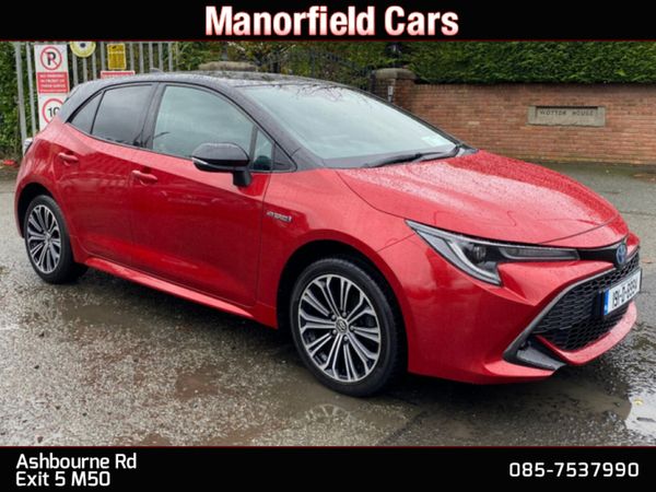 Toyota Corolla Hatchback, Petrol Hybrid, 2019, Red