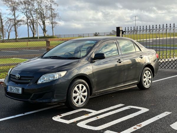 Toyota Corolla Saloon, Petrol, 2008, Black