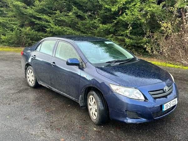 Toyota Corolla Saloon, Petrol, 2008, Blue