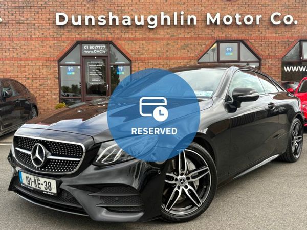 Mercedes-Benz E-Class Coupe, Diesel, 2019, Black