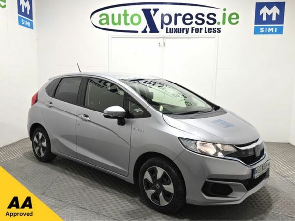 Honda Fit Hatchback, Petrol Hybrid, 2019, Silver