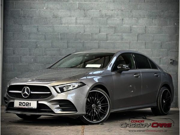 Mercedes-Benz A-Class Saloon, Petrol Hybrid, 2021, Grey