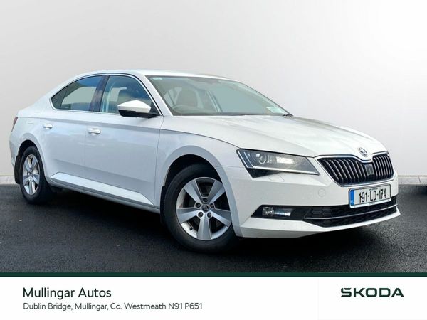 Skoda Superb Saloon, Diesel, 2019, White