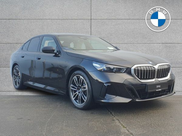 BMW 5-Series Saloon, Petrol Plug-in Hybrid, 2026, Black