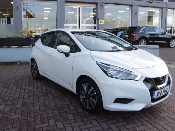 Nissan Micra Hatchback, Petrol, 2018, White
