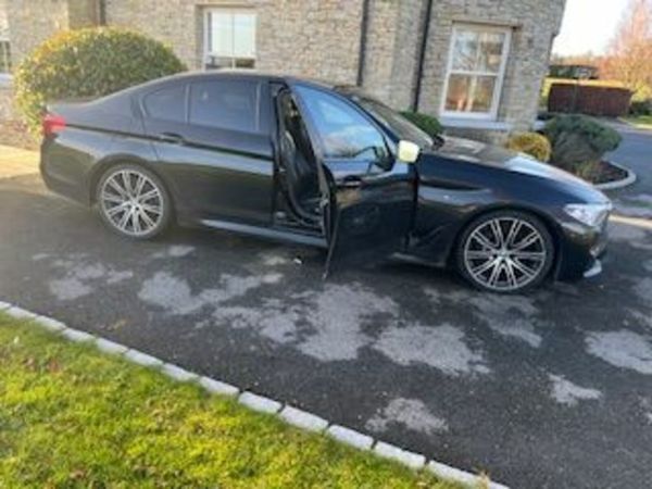 BMW 5-Series Saloon, Diesel, 2019, Black