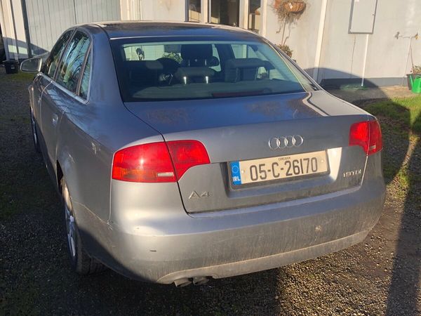 Audi A4 Saloon, Diesel, 2005, Grey