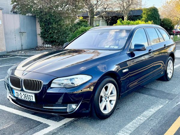 BMW 5-Series Estate, Diesel, 2013, Blue