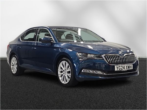 Skoda Superb Hatchback, Diesel, 2024, Blue