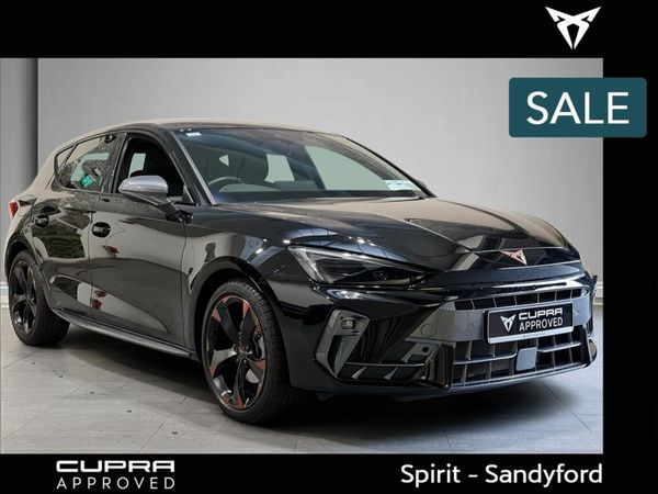 Cupra Leon Hatchback, Petrol Hybrid, 2025, Black