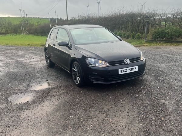 Volkswagen Golf Hatchback, Diesel, 2013, Black