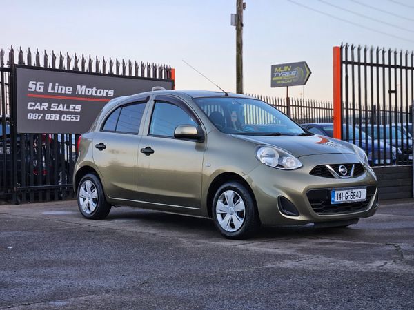 Nissan March Hatchback, Petrol, 2014, Green