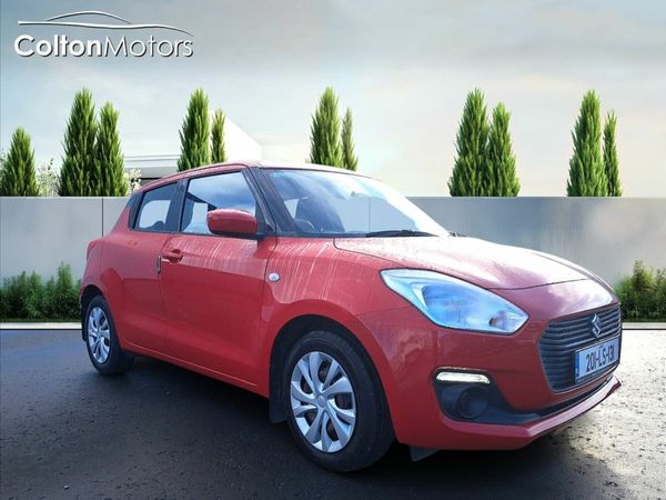 Suzuki Swift Hatchback, Petrol, 2020, Red