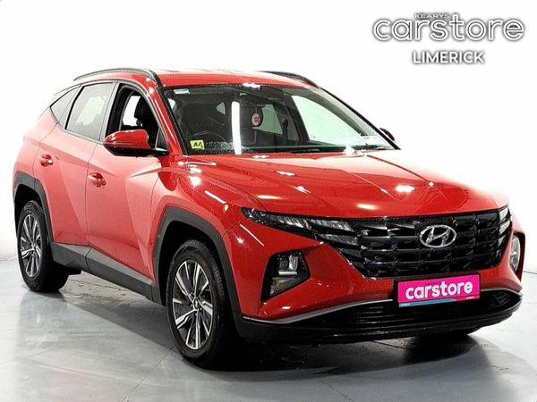 Hyundai Tucson SUV, Petrol Hybrid, 2021, Red