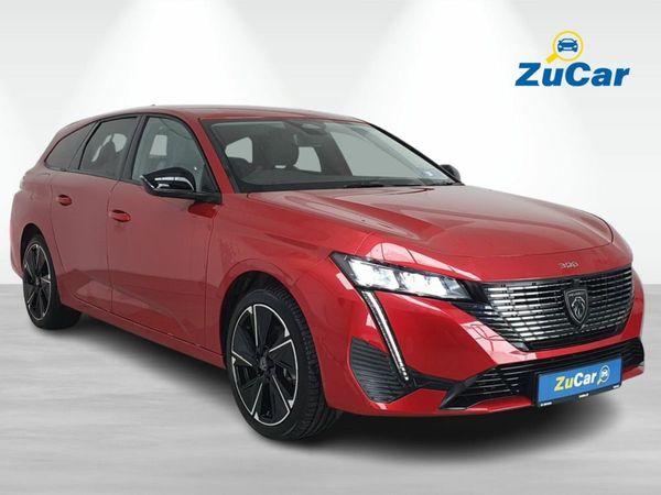Peugeot 308 Estate, Electric, 2024, Red