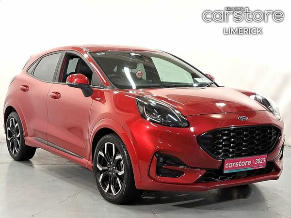 Ford Puma MPV, Petrol Hybrid, 2023, Red