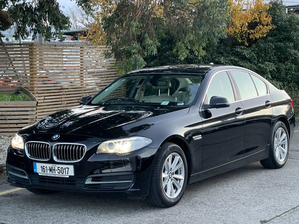 BMW 5-Series Saloon, Diesel, 2016, Black