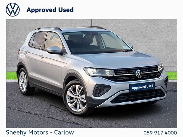 Volkswagen T-Cross SUV, Petrol, 2025, Silver