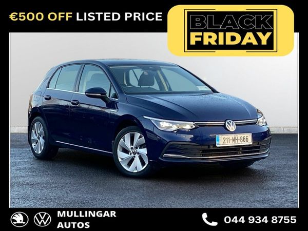 Volkswagen Golf Hatchback, Diesel, 2021, Blue