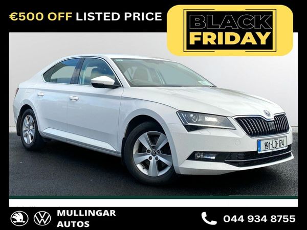 Skoda Superb Saloon, Diesel, 2019, White