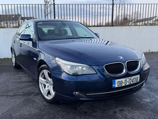 BMW 5-Series Saloon, Diesel, 2008, Blue