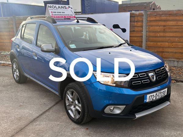 Dacia Sandero Stepway Hatchback, Diesel, 2017, Blue