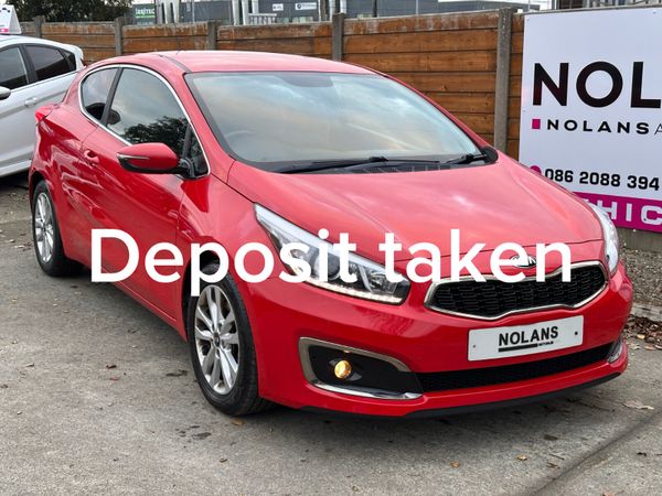 Kia ProCeed Hatchback, Diesel, 2017, Red