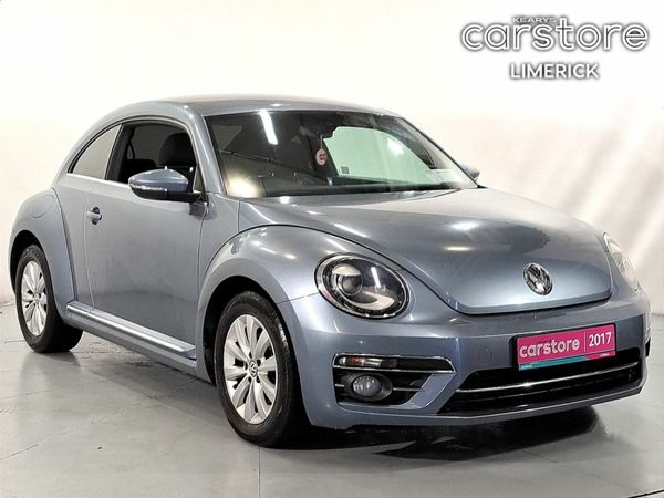 Volkswagen Beetle Hatchback, Petrol, 2017, Blue