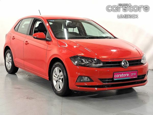 Volkswagen Polo Hatchback, Petrol, 2018, Red