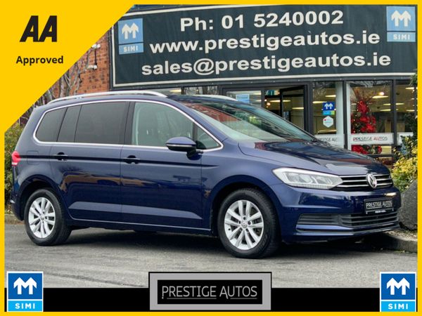 Volkswagen Touran MPV, Petrol, 2017, Blue