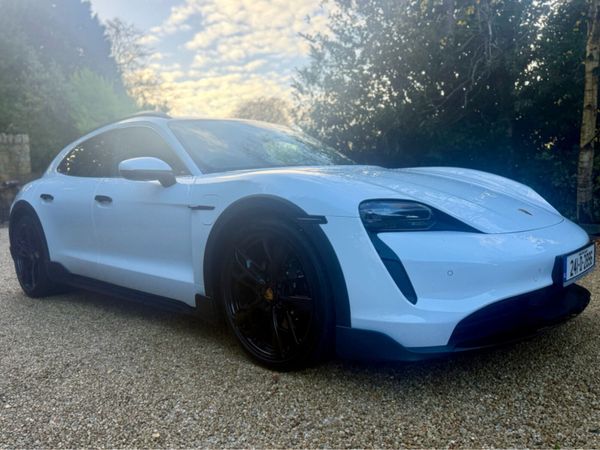 Porsche Taycan Estate, Electric, 2024, White
