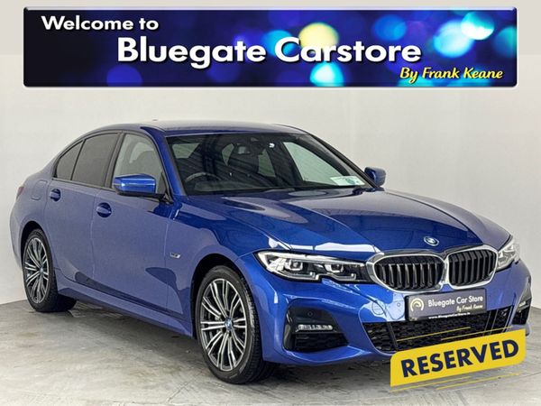 BMW 3-Series Saloon, Petrol Plug-in Hybrid, 2022, Blue
