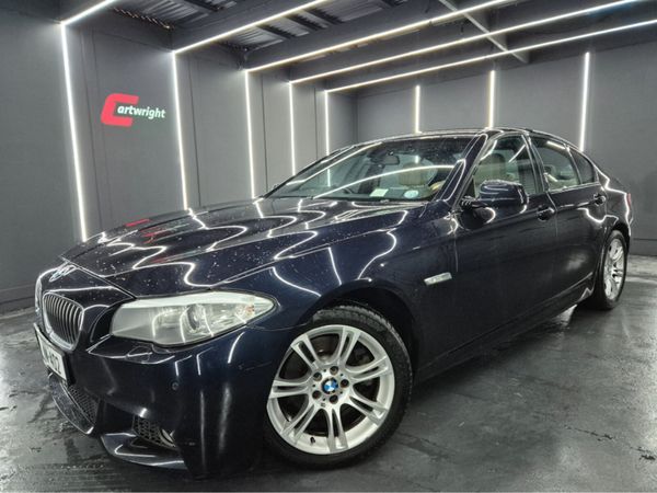 BMW 5-Series Saloon, Diesel, 2013, Black