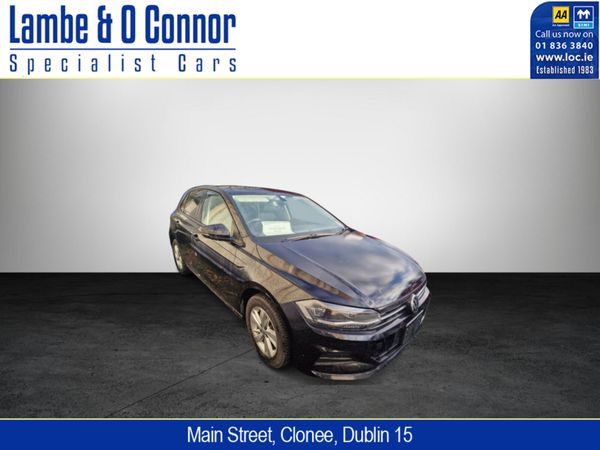 Volkswagen Polo Hatchback, Petrol, 2020, Black